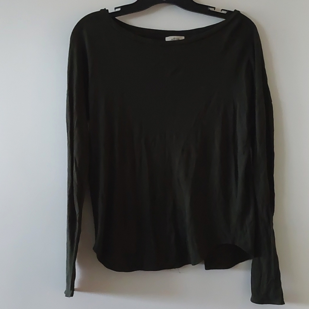 Wilfred long sleeve top with wrap back size  XXS